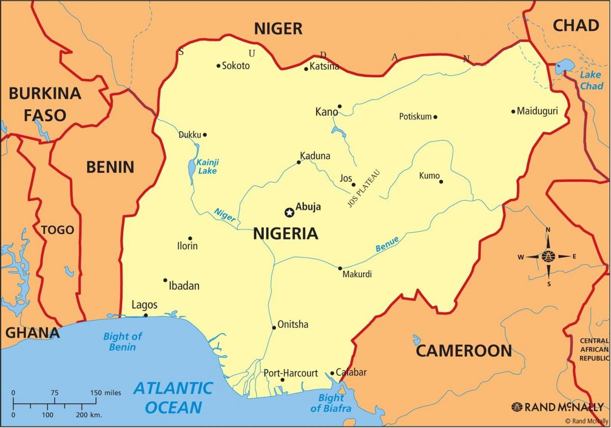 nigérii mapu