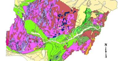 Mapy geologické nigéria