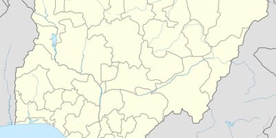 Mapa dezertifikácii v nigérii