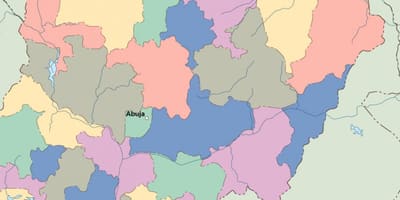 Mapa upravovať nigéria